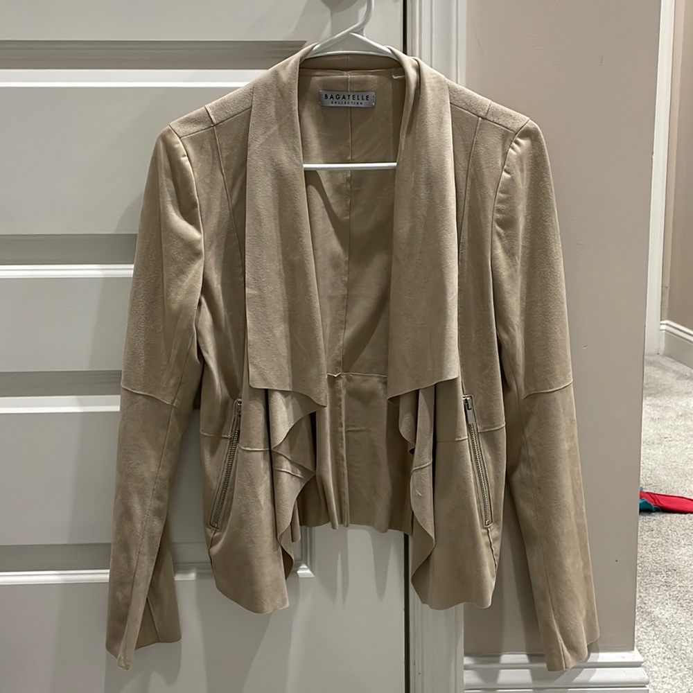 Bagatelle suede jacket size small